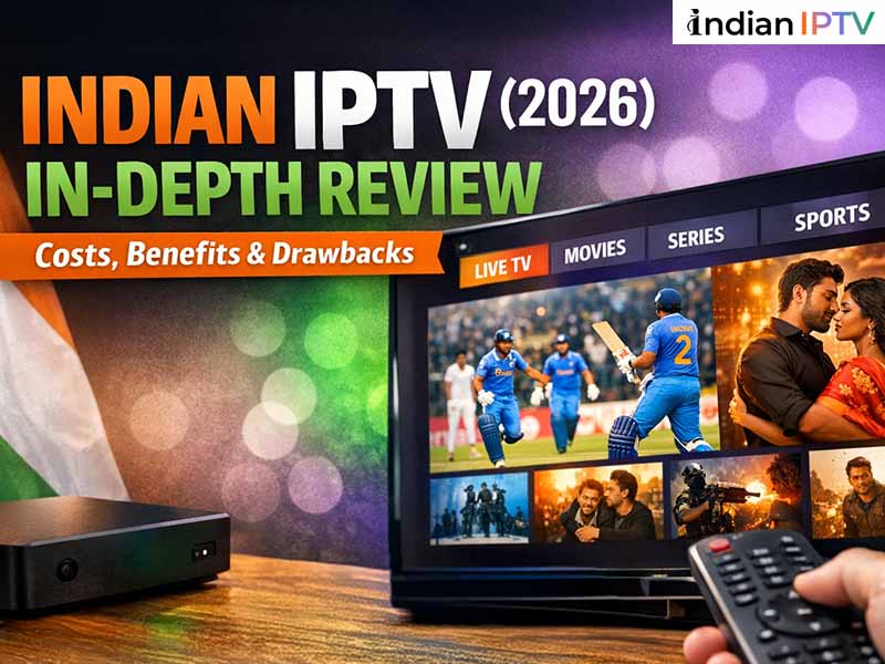 Indian IPTV (2026) In-Depth Review – Costs, Benefits & Drawbacks