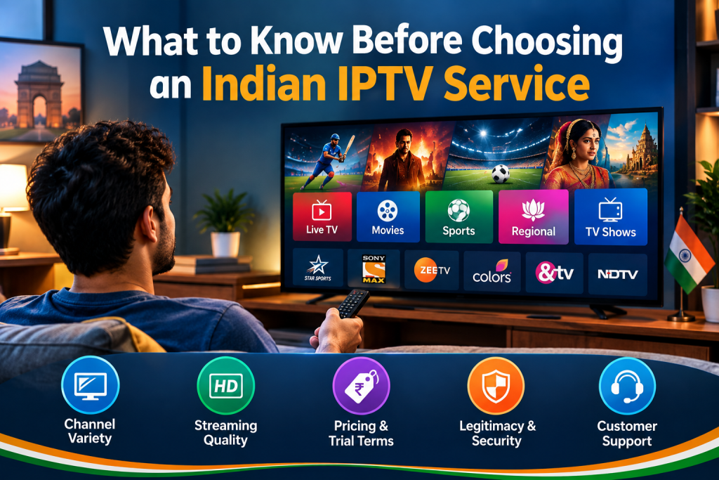What to Know Before Choosing an Indian IPTV Service 1 Indian IPTV