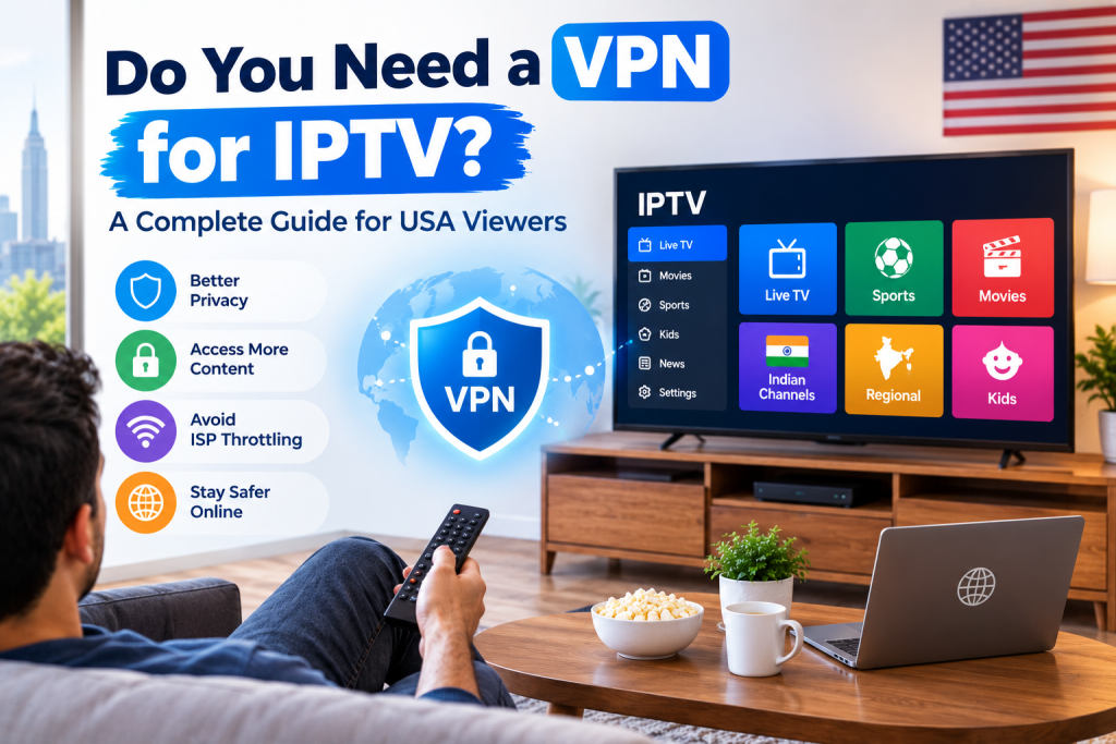 Do You Need a VPN for IPTV? A Complete Guide for USA Viewers 1 Need a VPN for IPTV